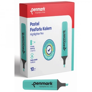 Penmark Fosforlu Kalem Pastel Nane Şekeri HS-505 08