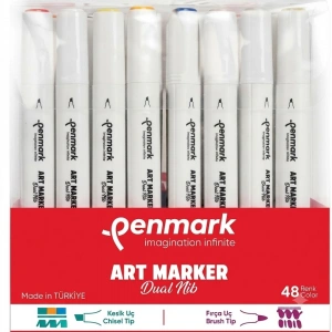 Penmark Markers Art Brush Kalem 48 Li Set