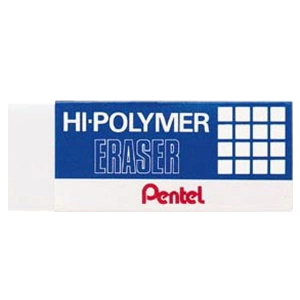 Pentel Öğrenci Silgisi Hi-Polymer Büyük ZEH10