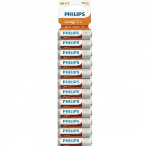 Philips Longlife Kalem Pil AA 12 Li