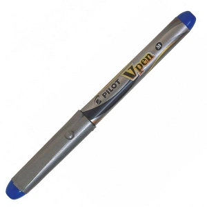 Pilot Dolma Kalem V-Pen Silver Mavi SVP-4M-L