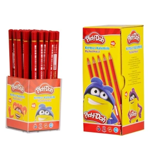 Play-Doh Kırmızı Kalemim 40 LI Stand PLAY-KK002