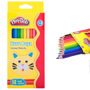 Play-Doh Kuru Boya Tam Boy 12 Renk PLAY-KU001
