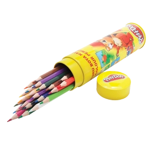 Play-Doh Kuru Boya Tüp 12 Renk PLAY-KU005