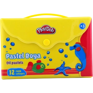 Play-Doh Pastel Boya Çantalı 12 Renk PLAY-PA005