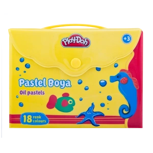 Play-Doh Pastel Boya Çantalı 18 Renk PLAY-PA006