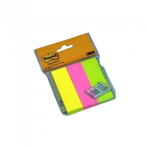 Post-it İndeks 100 YP 25x76 Fosforlu 3 Renk 671-3