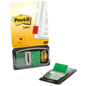 Post-it İndeks 50 Lİ Yeşil 680-3