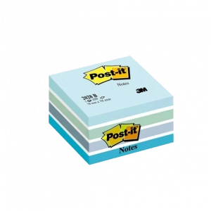 Post-it Yapışkanlı Not Kağıdı Küp 450 YP 76x76 Mavi 2028-B