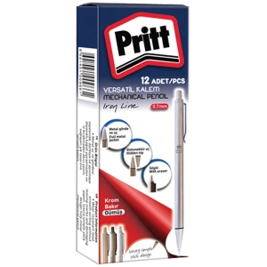 Pritt Versatil Kalem İron Line 0.7 MM Gümüş 3707