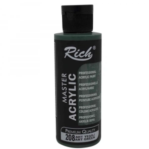 Rich Akrilik Boya Master 120 CC Art Yeşili 208