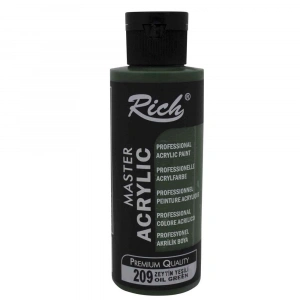 Rich Akrilik Boya Master 120 CC Zeytin Yeşili 120-209