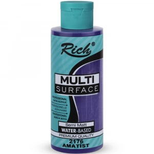 Rich Akrilik Boya Multi Surface 120 CC Amatist 2176