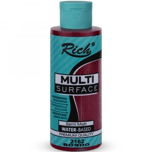 Rich Akrilik Boya Multi Surface 120 CC Bordo 120-2162