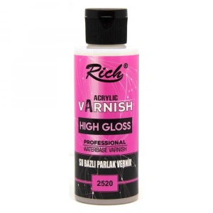 Rich Vernik Su Bazlı Parlak High Gloss 120 CC 120-2520