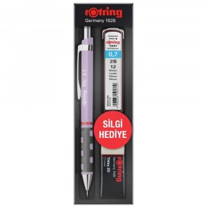 Rotring Okul Seti Tikky Min Silgi 3 LÜ 0.7 MM Lila RO-KK07-07-Lila