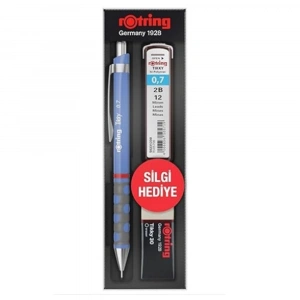 Rotring Okul Seti Tikky Rd 0.5+Min Silgi Hediyeli Menekşe Mavi