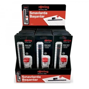 Rotring Sınav Seti Standı Dolu 24 Lü