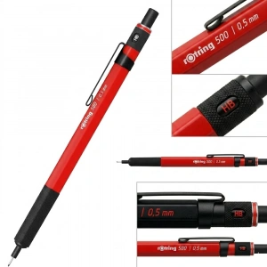 Rotring Versatil Kalem Parlak Kırmızı 0.5 MM 500