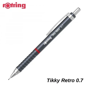 Rotring Versatil Kalem Tikky Retro Metalik Gri 0.7 MM 2202570