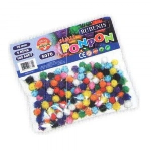 Rubenis Pon Pon 10 MM 6 Renk Karşk Metalik 5070