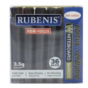 Rubenis Tahta Kalemi Kartuşu Siyah RBM-1002/S