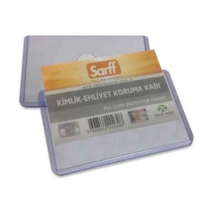 Sarff Ehliyet Kabı Pvc Lüx 55x85 MM Yatay 100 LÜ A-031H 15323003