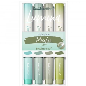 Scrikss Lumina Fosforlu Kalem Pacific 4 Lü Set