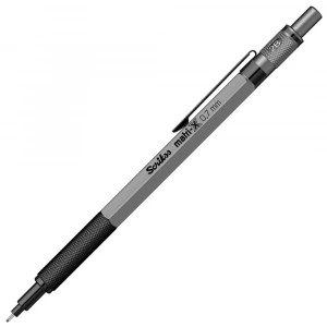 Scrikss Versatil Kalem Matri-X 0.7 MM Gri Şeffaf Ambalaj
