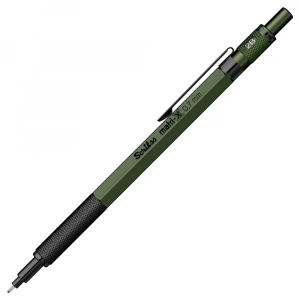 Scrikss Versatil Kalem Matri-X 0.7 MM Haki Şeffaf Ambalaj
