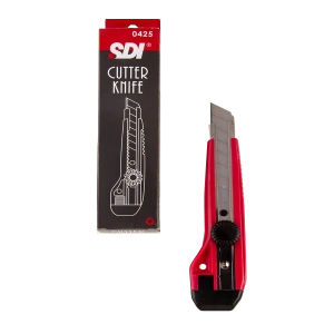 Sdi Maket Bıçağı Geniş Sıkıştırmalı Metal Ağızlı 2 Yedekli 0425