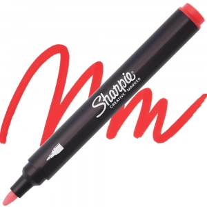 Sharpie Markör Akrilik Yuvarlak Uç Kırmızı Sh-2218119