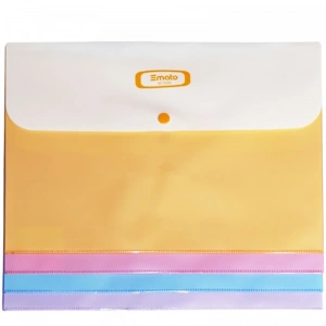 Smato Çıtçıtlı Evrak Zarfı Mat Mor W7536