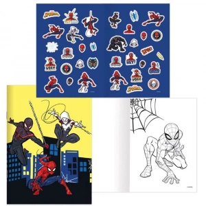 Spider-man 20x28 8 YP Çıkartmalı Boyama Kitabı