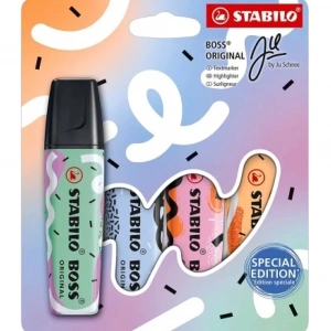 Stabilo Fosforlu Kalem Boss Original Pastel-By Ju Schnee 4 Lü 70/4-1-101-10