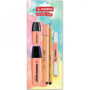 Stabilo Fosforlu Kalem Tek Renk Pastel Set 6 Lı Turuncu 70/126-6
