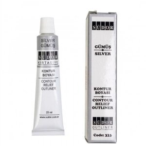 Südor Kontur Boyası Gümüş 25 ml