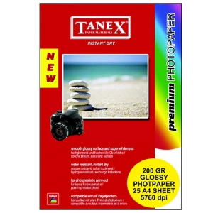 Tanex Fotoğraf Kağıdı 25 Li YP A4 200 GR