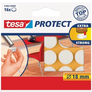 Tesa Zemin Koruyucu Daire Keçe Beyaz 16x18 MM x