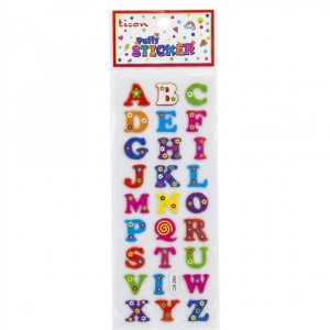 Ticon Puffy Sticker Harf Tps-005/2