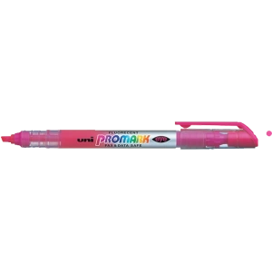 Uni-Ball Fosforlu Kalem Promark Eye Cep Tipi Pembe USP-105