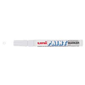 Uni-Ball Markör Boyama paint Marker 2.2-2.8 MM Beyaz PX-20