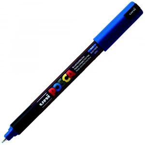 Uni-Ball Markör Posca 0.7 MM Su Bazlı Poster Mavi N PC-1MR