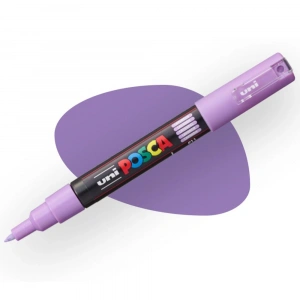 Uni-Ball Posca 0.7 Su Bazlı Boyama Markörü Lavanta N Pc-1M