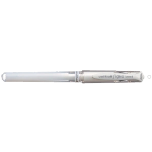 Uni-Ball Roller Kalem Signo Broad Jel Bilye Uç Davetiye 1.0 MM Beyaz UM-153