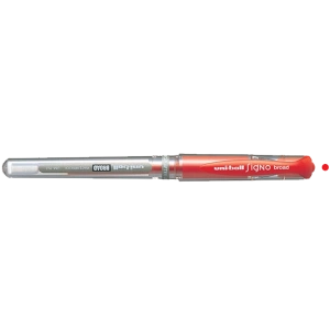 Uni-Ball Roller Kalem Signo Broad Jel Bilye Uç İmza Kalemi 1.0 MM Kırmızı UM-153
