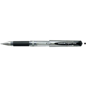 Uni-Ball Roller Kalem Signo Broad Jel Bilye Uç İmza Kalemi 1.0 MM Siyah UM-153