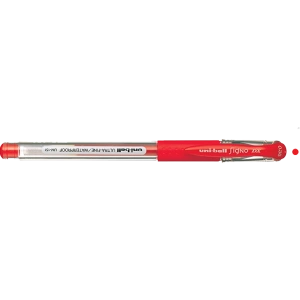 Uni-Ball Roller Kalem Signo Dx Jel Bilye Uç 0.38 MM Kırmızı UM-151
