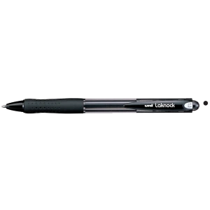 Uni-Ball Tükenmez Kalem Laknock Medium 1.0 MM Mekanik Bilye Uç Siyah SN-100