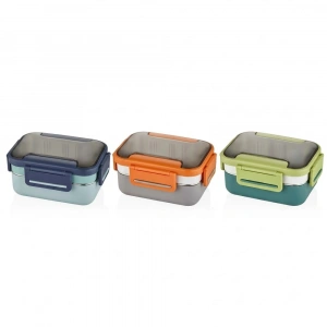 Vagon Life Beslenme Kutusu Lunch Box Paslanmaz Çelik 1200 ML BL20182